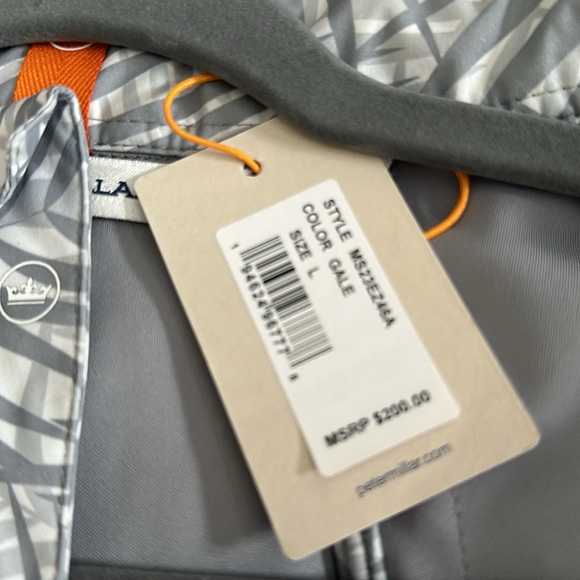 🆕 NWT Peter Millar LARGE windbreaker Vest - Picture 9 of 9